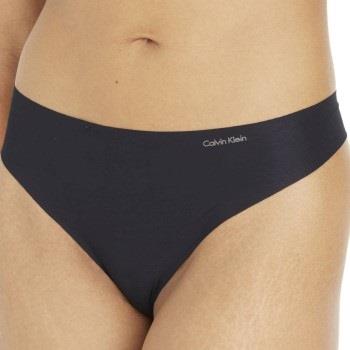 Calvin Klein Invisibles Micro Thong Schwarz Small Damen