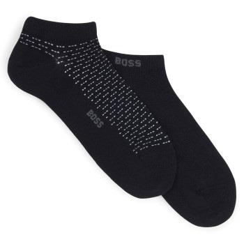 BOSS 2P Minipatetrn CC Ankle Socks Schwarz Gr 39/42 Herren