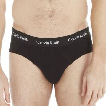 Calvin Klein 6P Cotton Stretch Hip Brief Weiß/Schwarz Baumwolle Small ...