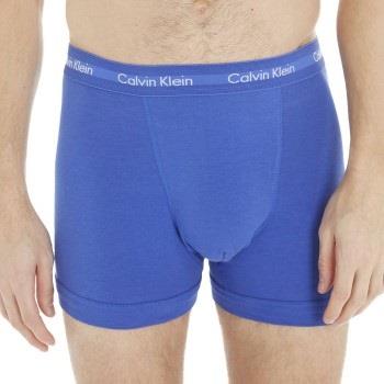 Calvin Klein 3P Cotton Stretch Trunks Marine/Blau Baumwolle Small Herr...