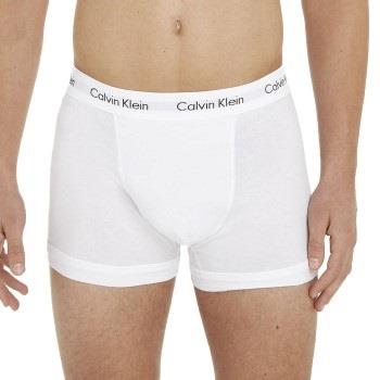 Calvin Klein 6P Cotton Stretch Trunks Weiß Baumwolle Small Herren