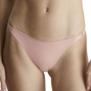 Calvin Klein Minimalist Thong Hellrosa Small Damen