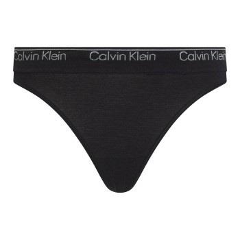 Calvin Klein Modern Seamless Thong Schwarz Small Damen