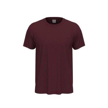 Stedman Classic Men T-shirt Dunkelrot Baumwolle Small Herren