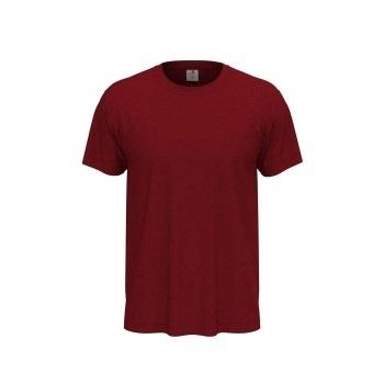 Stedman Classic Men T-shirt Weinrot Baumwolle Small Herren