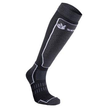 Seger Alpine Mid Advance Junior Sock Schwarz/Grau Gr 31/33 Kinder