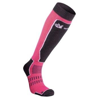 Seger Alpine Mid Advance Junior Sock Rosa/Schwarz Gr 31/33 Kinder