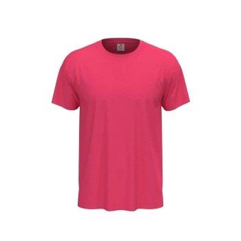 Stedman Classic Men T-shirt Rosa Baumwolle Small Herren