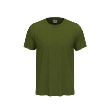 Stedman Classic Men T-shirt Armeegrün Baumwolle Small Herren