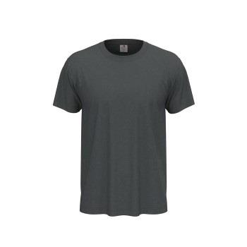 Stedman Classic Men T-shirt Dunkelgrau Baumwolle Small Herren