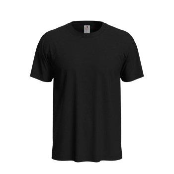 Stedman Classic T Organic Unisex Crew Neck Schwarz Ökologische Baumwol...