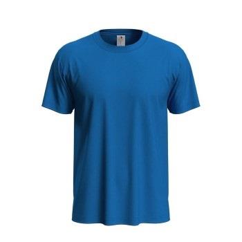 Stedman Classic T Organic Unisex Crew Neck Blau Ökologische Baumwolle ...