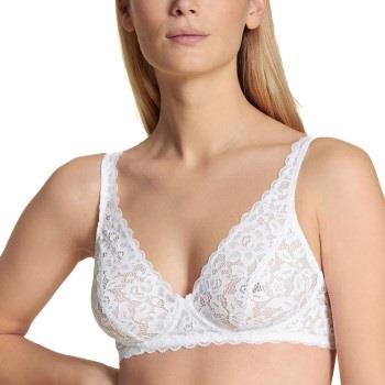 Calida BH Natural Comfort Lace Soft Bra Weiß Polyamid A 70 Damen