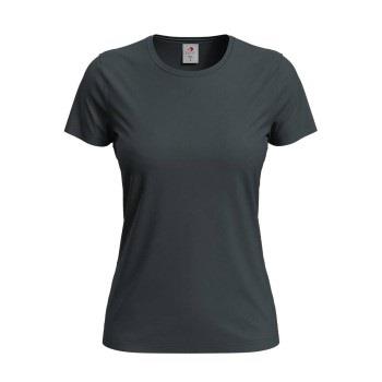 Stedman Classic Women T-shirt Anthrazit Baumwolle Small Damen