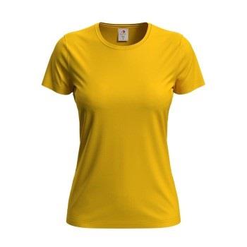 Stedman Classic Women T-shirt Senfgelb Baumwolle Small Damen