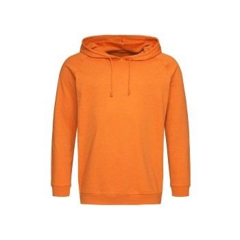 Stedman Hooded Sweatshirt Unisex Orange Baumwolle Small