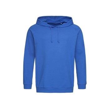 Stedman Hooded Sweatshirt Unisex Royalblau Baumwolle Small
