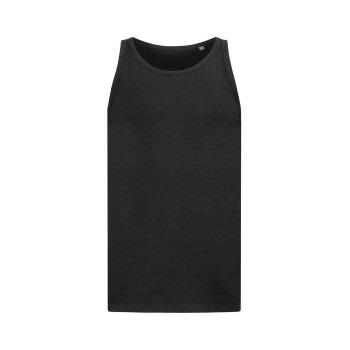 Stedman Tank Top For Men Schwarz Baumwolle Small Herren