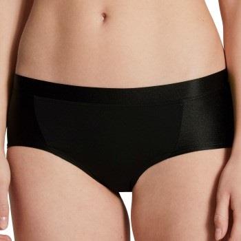 Calida Cate Hipster Panty Schwarz Baumwolle Small Damen