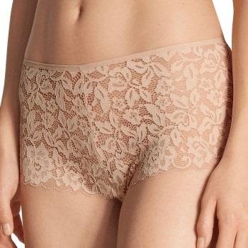 Calida Natural Comfort Lace Hipster Panty Beige Polyamid Small Damen