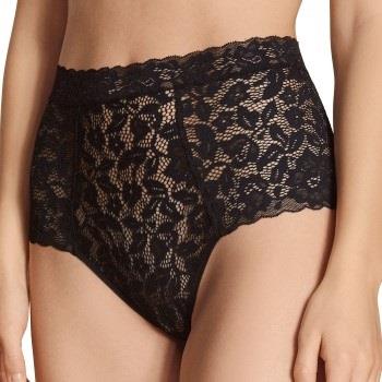 Calida Natural Comfort Lace Maxi Brief Schwarz Polyamid Small Damen