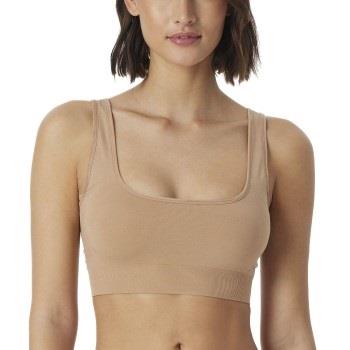 Schiesser BH Bustier Seamless Top Beige Polyamid Small Damen