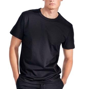 Bread and Boxers Pima Cotton Crew Neck Schwarz Baumwolle Small Herren