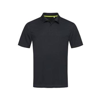 Stedman Active 140 Polo Schwarz Polyester Small Herren