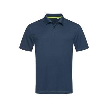 Stedman Active 140 Polo Marine Polyester Small Herren