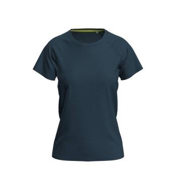 Stedman Active 140 Raglan For Women Marine Polyester Small Damen