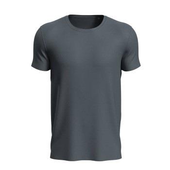 Stedman Active Sports-T For Men Dunkelgrau Polyester Small Herren