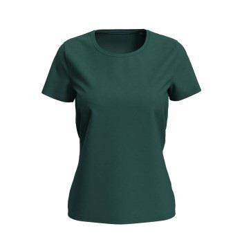 Stedman Women Lux T Dunkelgrün Baumwolle Small Damen