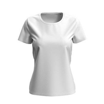 Stedman Women Lux T Weiß Baumwolle Small Damen