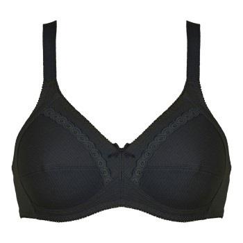 NATURANA BH Cotton Soft Bra Schwarz Baumwolle A 100 Damen