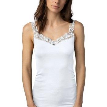 Mey Emotion Elegance Top With Lace Weiß 38 Damen