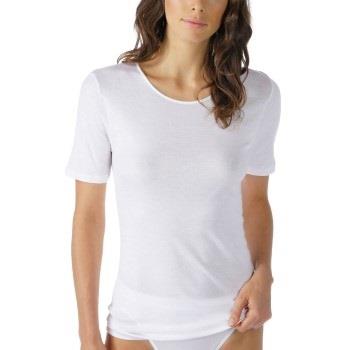 Mey Noblesse T-Shirt Weiß Baumwolle 38 Damen