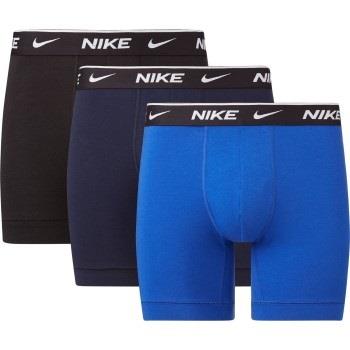 Nike 3P Everyday Essentials Cotton Stretch Boxer Lila/Schwarz Baumwoll...