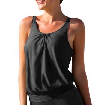 Wiki Loose Tankini Top Schwarz C/D XXL Damen