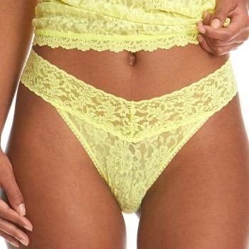 Hanky Panky 3P Original Rise Thong D1 Gelb Nylon One Size Damen