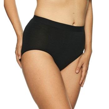 Lady Avenue Bamboo Midi Brief Schwarz Bambus Small Damen