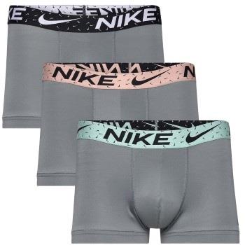 Nike 9P Everyday Essentials Micro Trunks D1 Grau Polyester Small Herre...