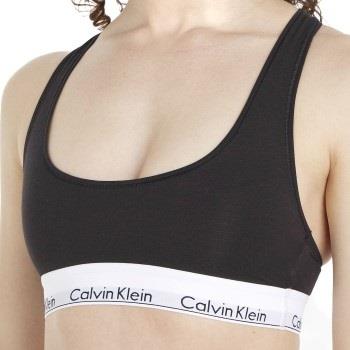 Calvin Klein BH 3P Modern Cotton Bralette D1 Schwarz Small Damen