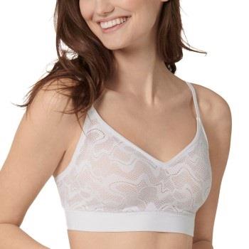 Sloggi BH GO Allround Lace Padded Top Weiß One Size Damen