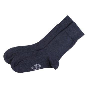 Amanda Christensen Noble Ankle Socks Anthrazit Gr 43/44