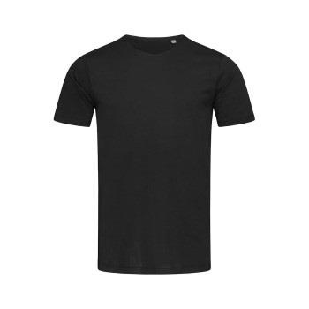 Stedman Finest Cotton T For Men Schwarz Baumwolle Small Herren