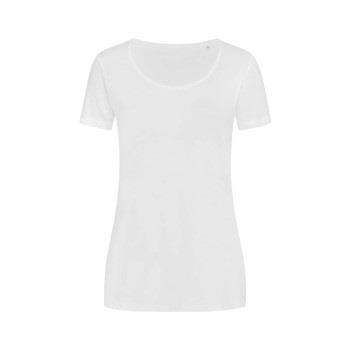 Stedman Finest Cotton T For Women Weiß Baumwolle Small Damen