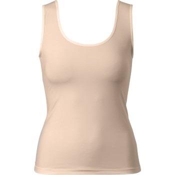 Trofe Tank Top Beige Polyamid Small Damen