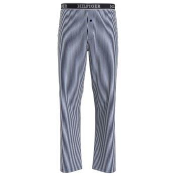 Tommy Hilfiger Woven Lounge Pants Blau/Weiß Baumwolle Medium Herren