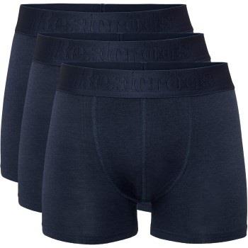 Resteröds 3P Organic Cotton Boxer Regular Leg Marine Ökologische Baumw...