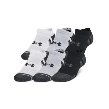 Under Armour 6P Unisex Perfect Tech No Show Socks Mixed Polyester Medi...